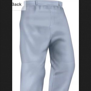 Easton Youth Baseball Pants :Pro Pull Up Gray